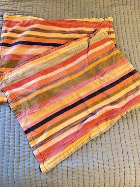 Pottery Barn Logan Stripe Set/2 Shams